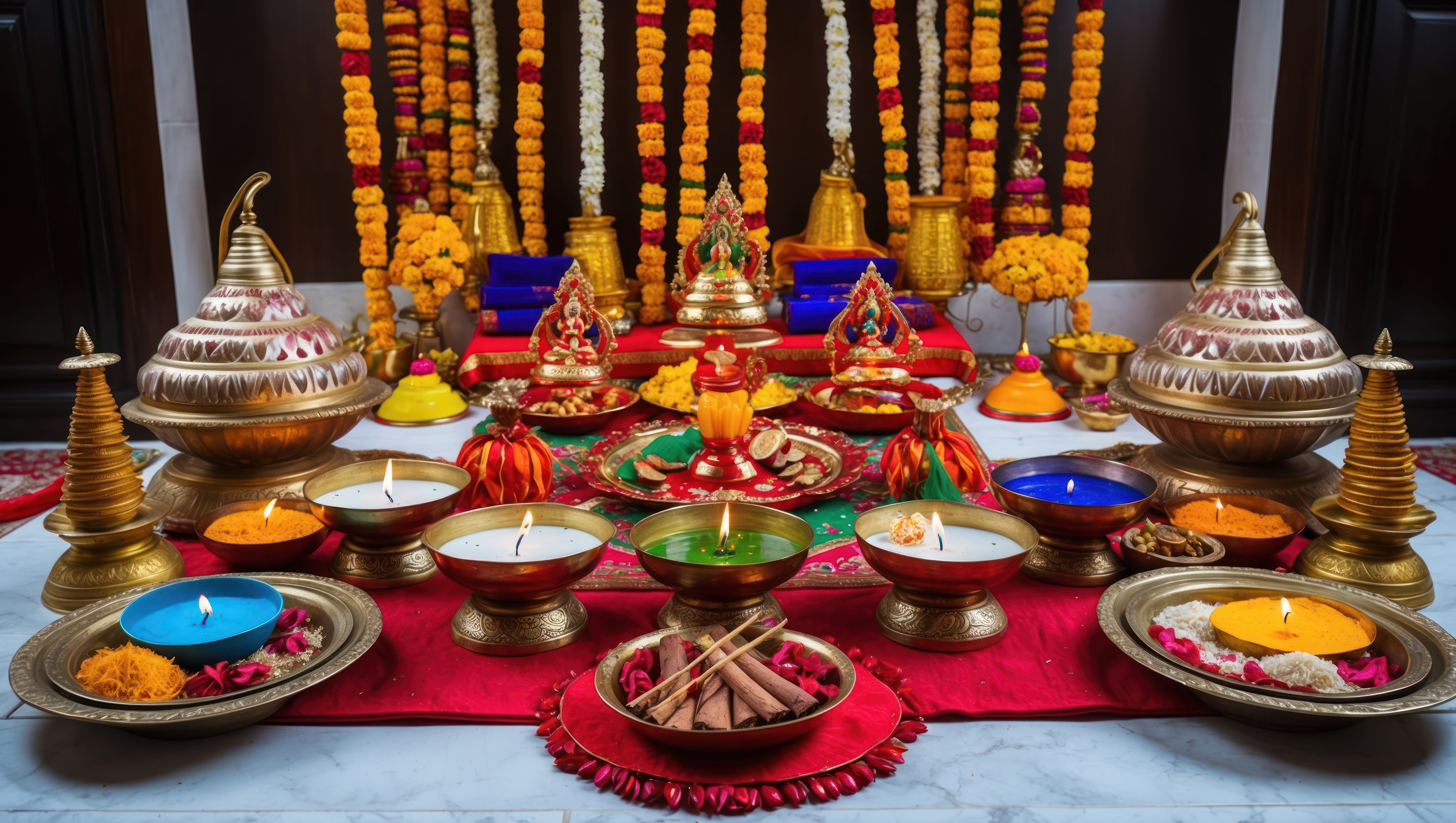 Vibrant Diwali celebration
